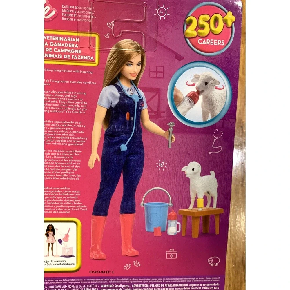 NEW Barbie You Can Be Anything: LIVESTOCK VETERINARIAN 11
